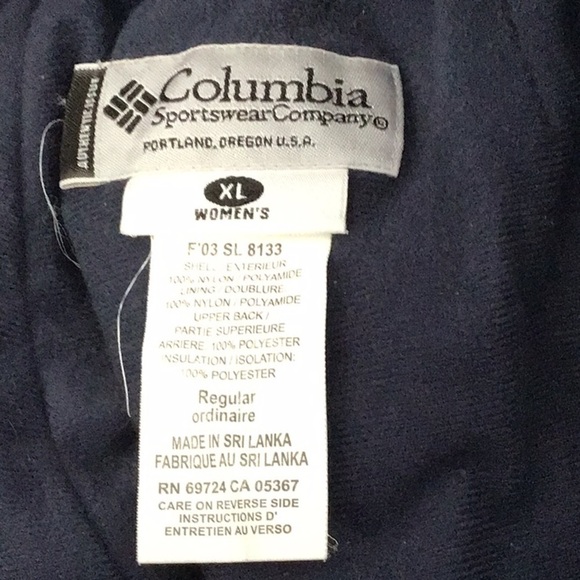 Columbia navy blue snow pants XL - Picture 7 of 8